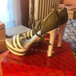 Guess patent sandals. Very sexy size 6.5